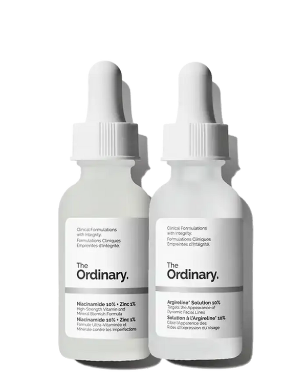 The ordinary argireline solution 10% and Niacinamide  Serum Togather