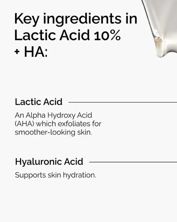 Lactic Acid 10% + HA