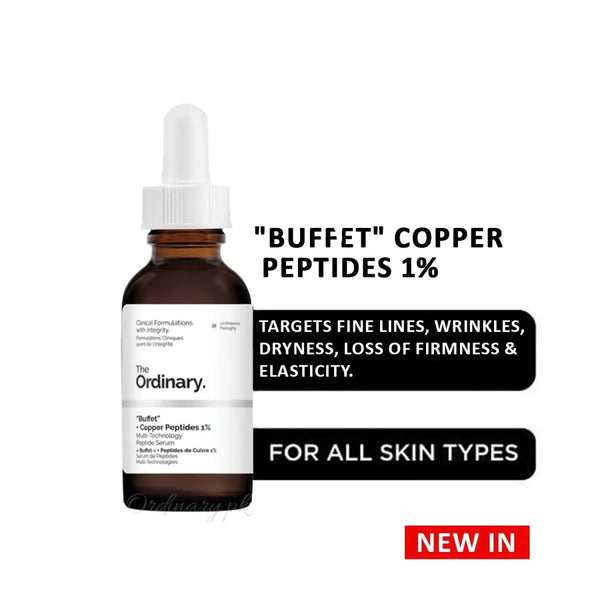"BUFFET" Copper Peptides 1% - The Ordinary - Pakistan