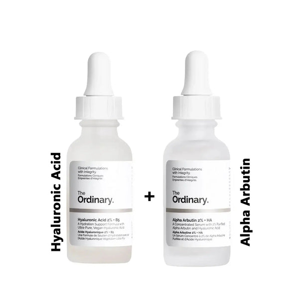Hyaluronic Acid 2% B5 + Alpha Arbutin 2% HA Combo The Ordinary-Pakistan
