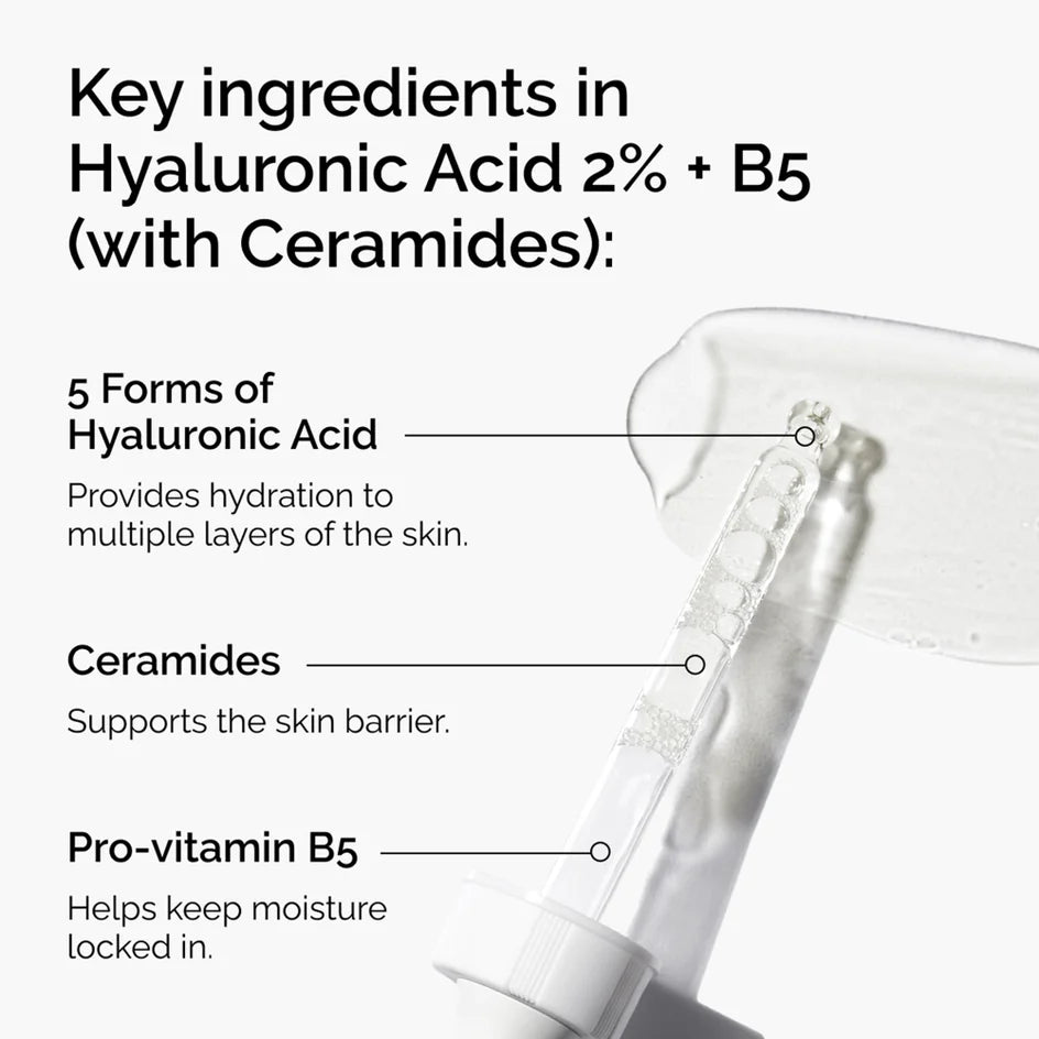 Hyaluronic Acid 2% + B5  (with Ceramides) The Ordinary Pakistan