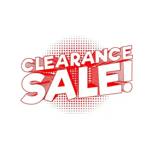 Clearance Sale→