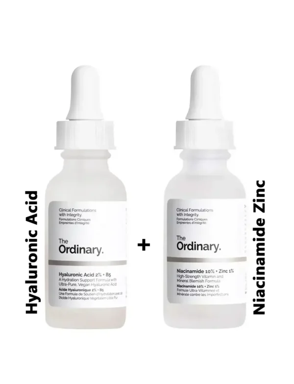 The Ordinary Hyaluronic Acid and Niacinamide together